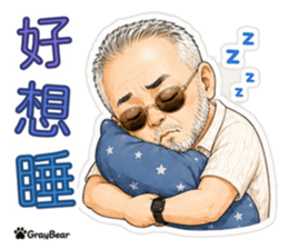 GRAYBEAR 灰熊的日常問候 LINE 貼圖第 16 張
