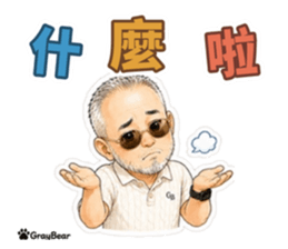 GRAYBEAR 灰熊的日常問候 LINE 貼圖第 19 張