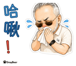 GRAYBEAR 灰熊的日常問候 LINE 貼圖第 25 張